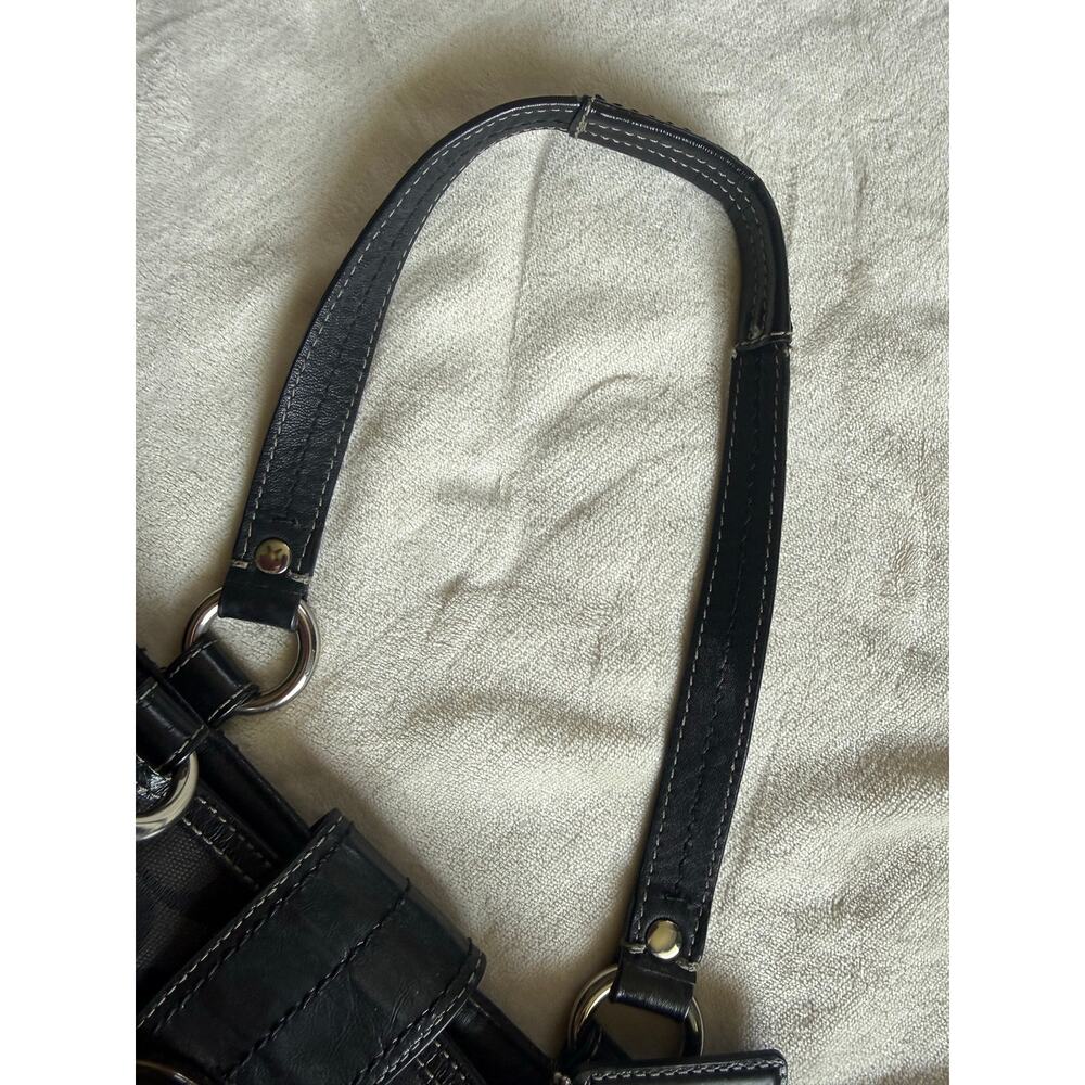バッグ COACH Soho Signature Buckle Tote Bag Coach Soho Signature East West Buckle Tote Shoulder B… - Gem